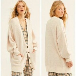 Free people snow drop cardigan